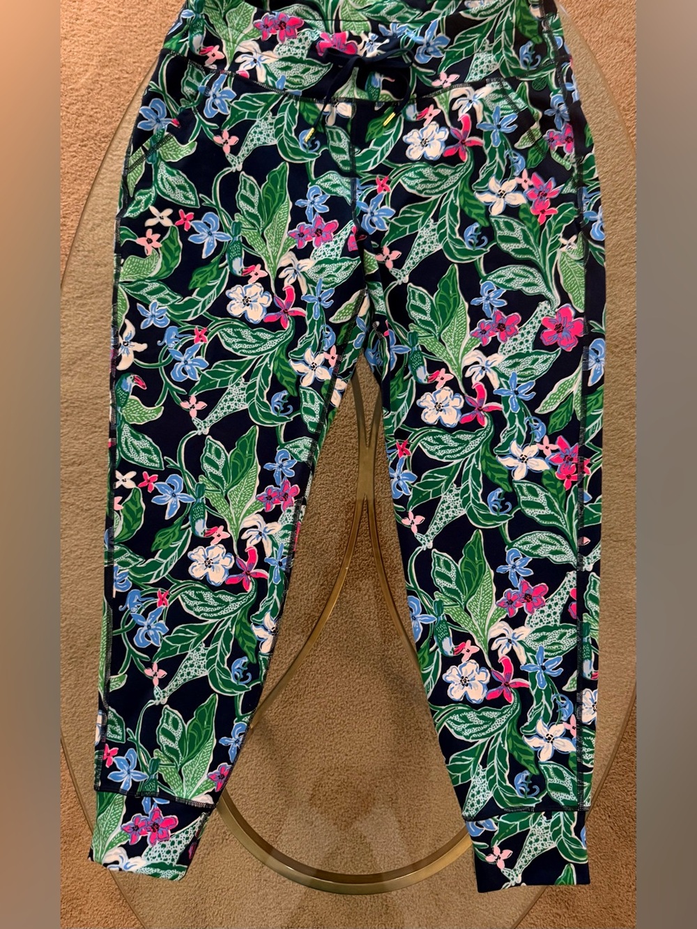 Lilly Pulitzer Luxletic UPF 50 Island Mid Rise Joggers